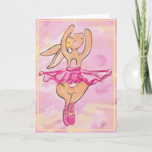 ダンスのレッスン カード (正面)