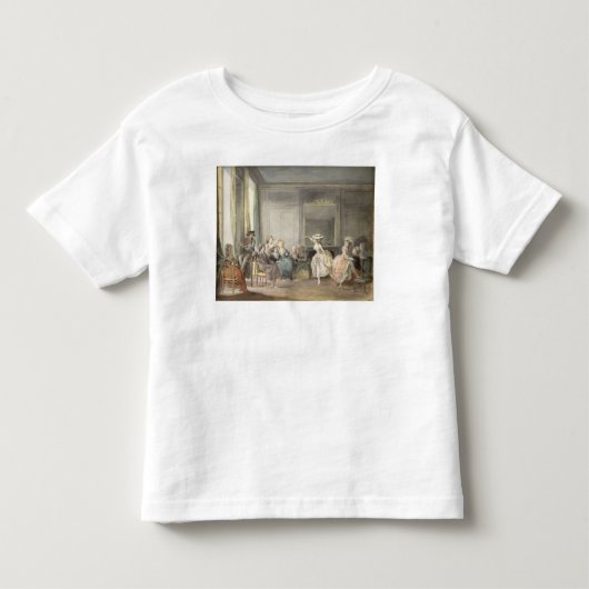ダンスのレッスン トドラーTシャツ (正面)