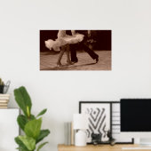 ダンスの優雅さ ポスター (ホームオフィス)