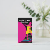 ダンスの先生の名刺 名刺 (スタンド正面)