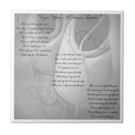 ダンスの先生の詩 タイル