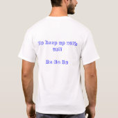 ダンスの冗談 Tシャツ (裏面)