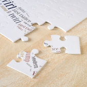 ダンスの単語の雲 ジグソーパズル (側面)