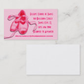 ダンスの名刺 名刺 (正面/裏面)