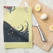 ダンスの喜び キッチンタオル (四つ折り)