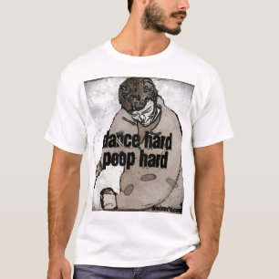 ダンスの堅いウンチの懸命 Tシャツ