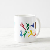 ダンスの夢のマグ コーヒーマグカップ (正面右)