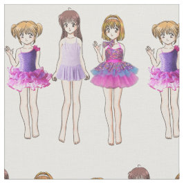 ダンスの女の子 ファブリック