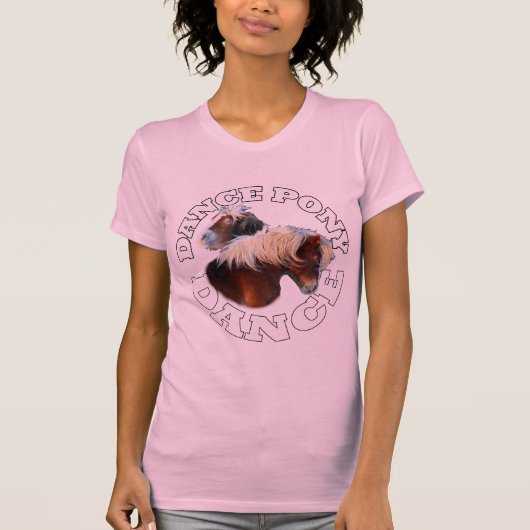 ダンスの子馬のダンス Tシャツ (正面)