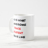 ダンスの学生素晴らし、 コーヒーマグカップ (正面左)