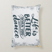 ダンスの方が良い アクセントクッション (正面(垂直))