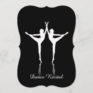 ダンスの発表会 招待状
