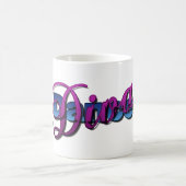 ダンスの花型女性歌手 コーヒーマグカップ (中央)