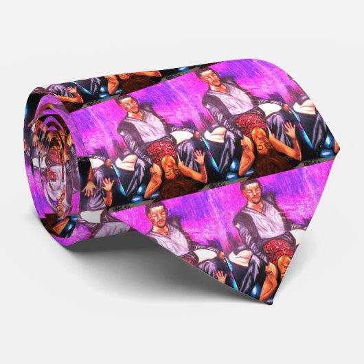ダンスの芸術、アートワークのネクタイ ネクタイ (ロール)