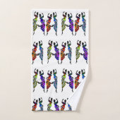 ダンスの芸術 バスタオルセット (ハンドタオル)