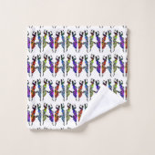 ダンスの芸術 バスタオルセット (ウォッシュタオル)