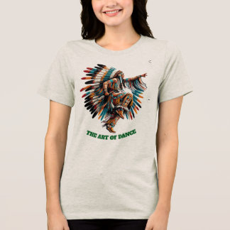 ダンスの芸術Tシャツ トライブレンドＴシャツ