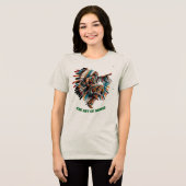 ダンスの芸術Tシャツ トライブレンドＴシャツ (正面全面)