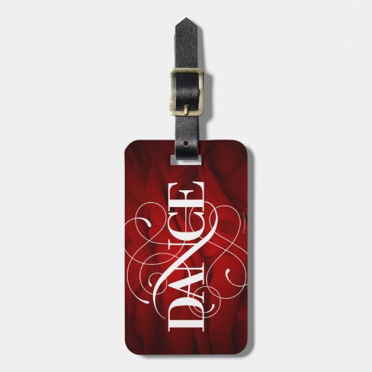 ダンスの華麗さ ラゲッジタグ (正面縦)