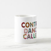 ダンスの訪問者のマグに対して コーヒーマグカップ (中央)