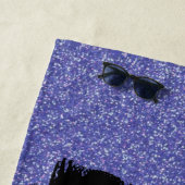 ダンスの話だ!グリッタービーチタオル ビーチタオル (インサイチュ)