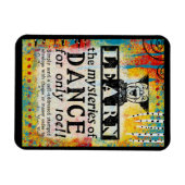 ダンスの謎 – Vintage おもしろい Ad マグネット (横)