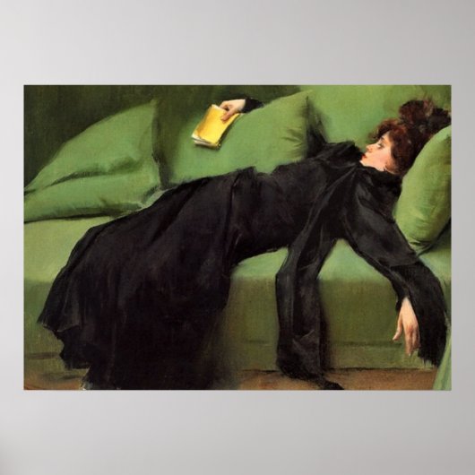 ダンスの陶芸のティルの後の退廃的な若い女性 ポスター (正面)