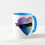 ダンスの馬場馬術の馬の芸術-個人化して下さい マグカップ (正面右)