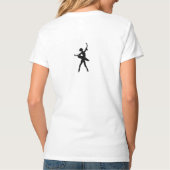 ダンスのTシャツ Tシャツ (裏面)