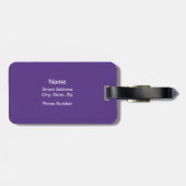 ダンスは人生だ ラゲッジタグ (裏面横)