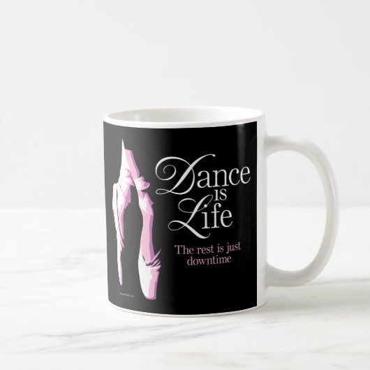 ダンスは人生 コーヒーマグカップ (右)