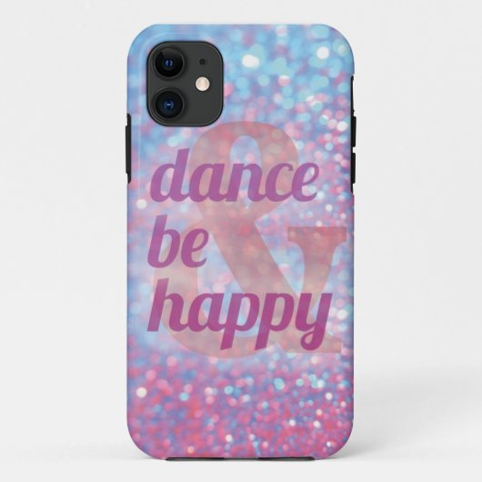 ダンスは及び幸せなiphoneの場合です Case-Mate iPhoneケース (裏面)