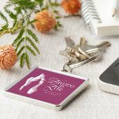 ダンスは生命です キーホルダー (側面)