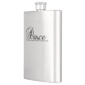 ダンスは私がそこに常にもう一つになることを約束 フラスク (左)