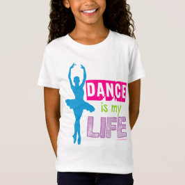 ダンスは私の生命です Tシャツ