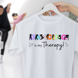 ダンスは私の癒し モチベーションテイ トライブレンドTシャツ