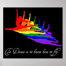 ダンスは飛ぶ方法を知るプリント/ポスター ポスター