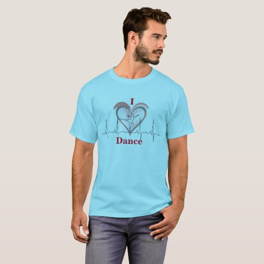 ダンスへの想い Tシャツ (正面フル)
