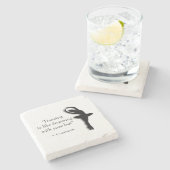 ダンスやる気を起こさせる ストーンコースター (横)