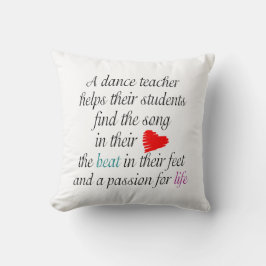 ダンスを教えるパーソナライズな愛-演奏会を踊って下さい クッション