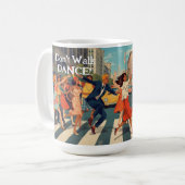 ダンスを歩くな! コーヒーマグカップ (正面左)