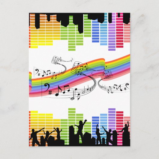 ダンスを続けよう ポストカード (正面)