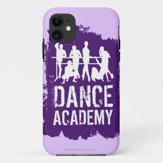 ダンスアカデミーはロゴのシルエットを描きます iPhone 11 ケース