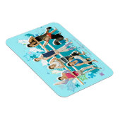 ダンスアカデミーキャストグラフィック マグネット (右側)