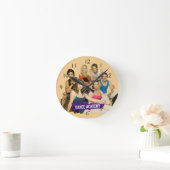 ダンスアカデミーキャスト ラウンド壁時計 (ホーム)