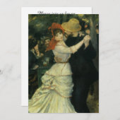 ダンスアットブギバルbyルノアール婚約パーティ 招待状 (正面/裏面)