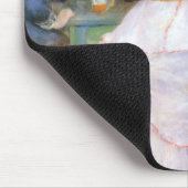 ダンスアットブーギバル – ルノアール印象派絵画の マウスパッド (コーナー)