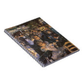 ダンスアットルムーランデラガレットバイピエールルノアール ノートブック (右側)