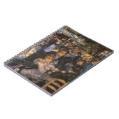 ダンスアットルムーランデラガレットバイピエールルノアール ノートブック (左側)