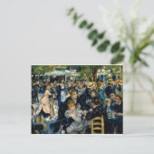 ダンスアットルムーランデラガレットバイルノアール ポストカード (スタンド正面)